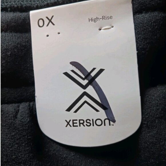 New Xersion Studio Jogger sweatpants High-Rise womens Black Size OX / 36"x30" - Picture 10 of 12